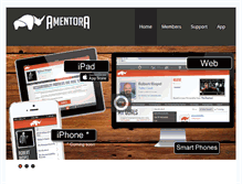 Tablet Screenshot of amentora.com